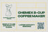 Chemex 8-Cup Coffee Maker - Hidden Grounds Coffee