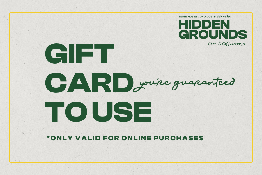 Hidden Grounds Online Only Gift Cards