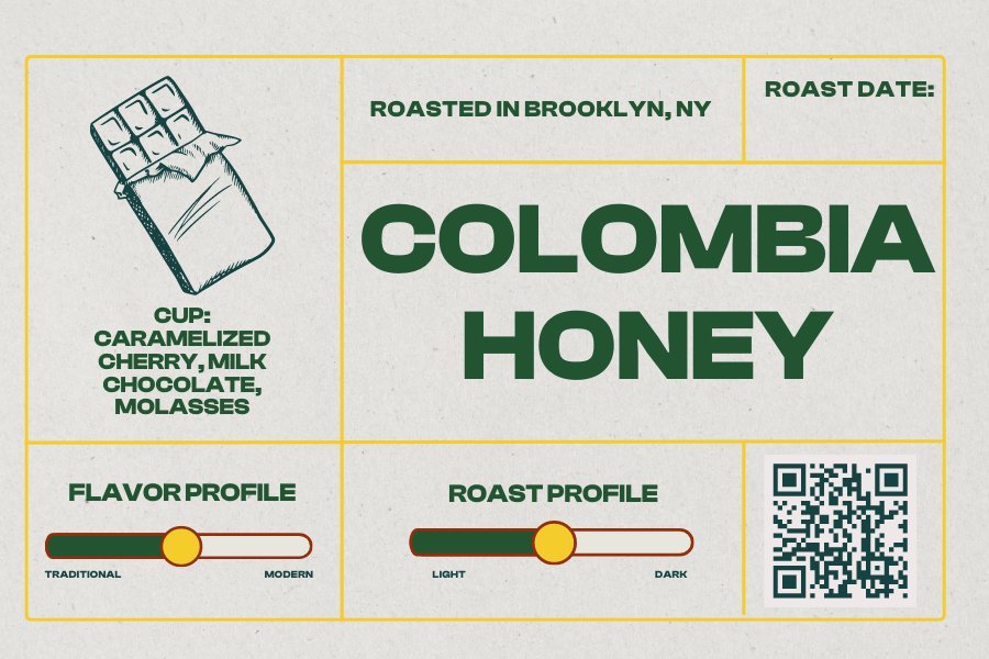 Colombia Honey Process - Hidden Grounds Coffee