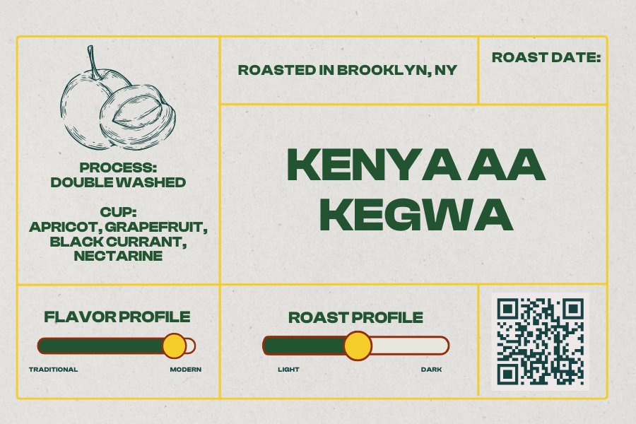 Kenya AA Kegwa - Hidden Grounds Coffee